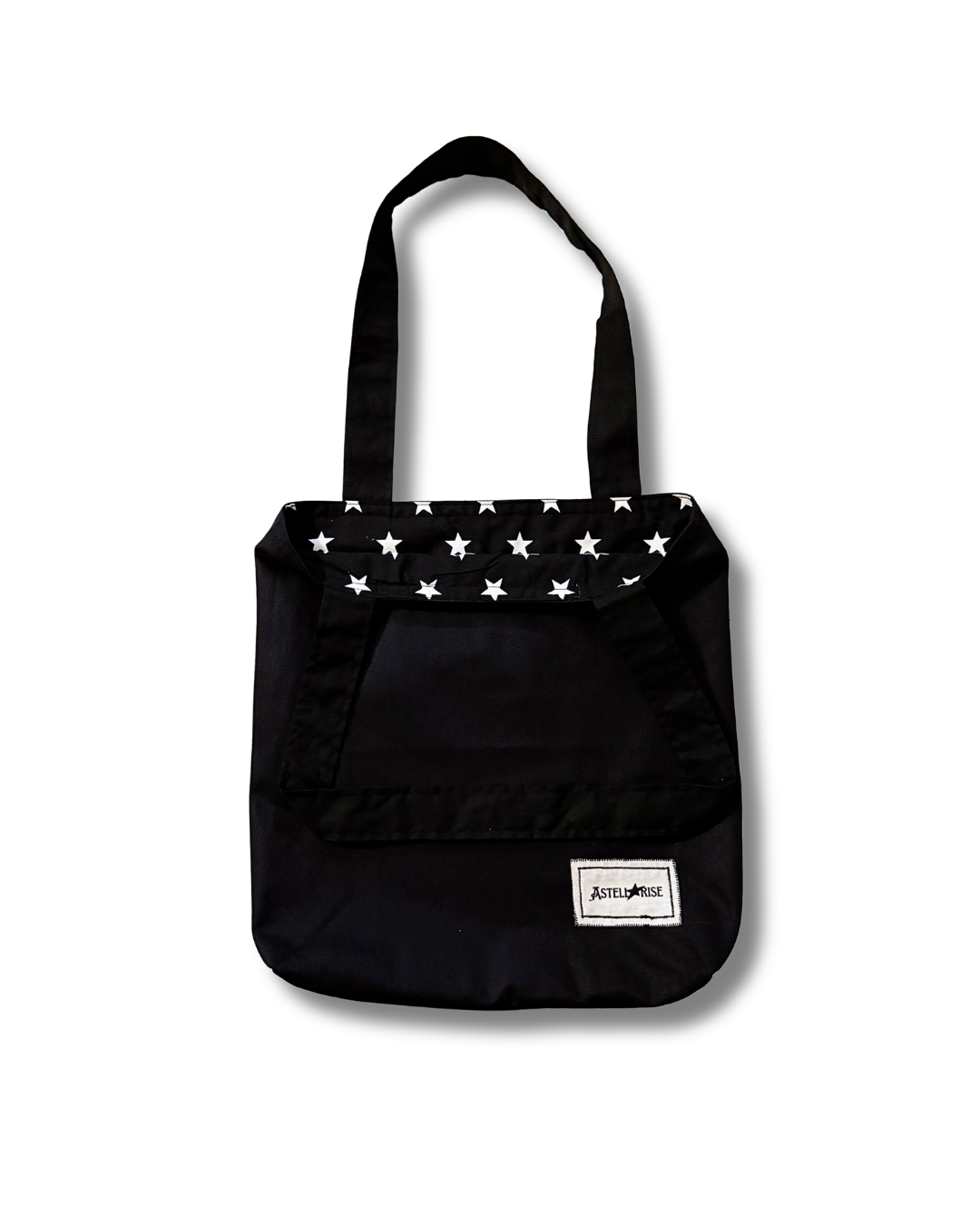 Reversible Black Tote
