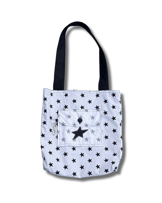 Reversible White Tote